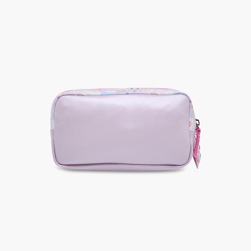 Minmie Caticorn Dream- Pencil Case-1 Cmprt.-Printed-Rectangle (Pvc) Pastel Purple \ 22x7x12 - Image 3